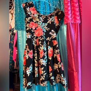 floral babydoll dress